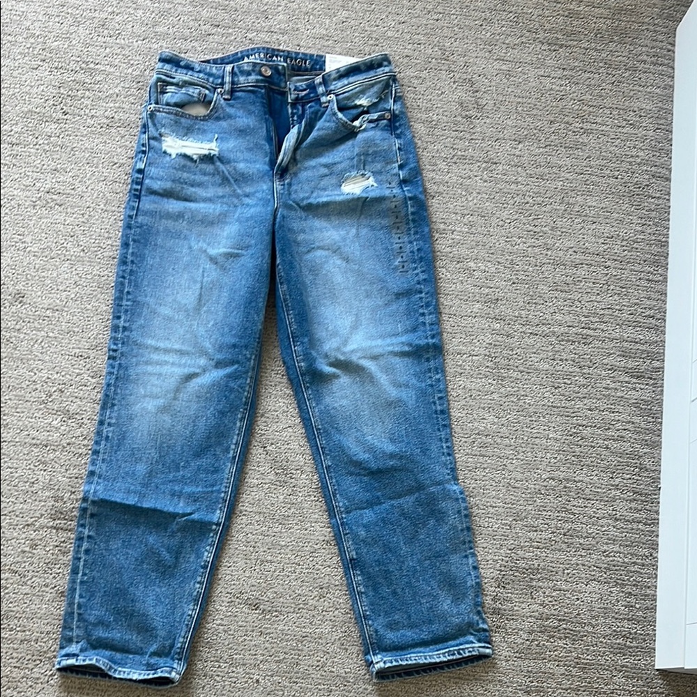 American Eagle Mom Straight Jean